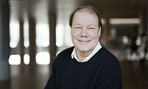 Bioinformatiker, professor Søren Brunak arbejder med big data, som er det "foder" en digital tvilling lever af. Foto: Københavns Universitet, SUND Kommunikation.
