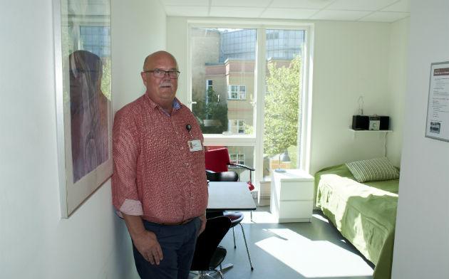 Preben Friis, Funktionsledende overlæge i et af de 12 værelser i Psykiatriens Hus.