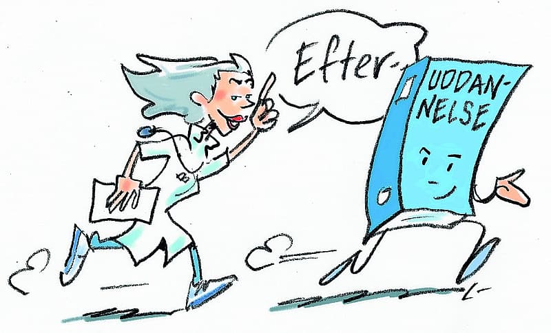 Tegning: Lars-Ole Nejstgaard.