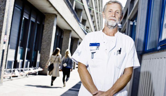 Klinikchef på Rigshospitalets HovedOrtoCenter, Jakob Trier Møller, har sagt op, fordi han ikke vil tage ansvaret for endnu flere bebudede besparelser. Arkivfoto: Claus Boesen.