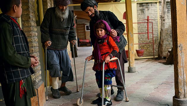ICRC Orthopaedic Centre i Mazar-i-Sharif, i det nordlige Afghanistan. Foto: Andrew Quilty