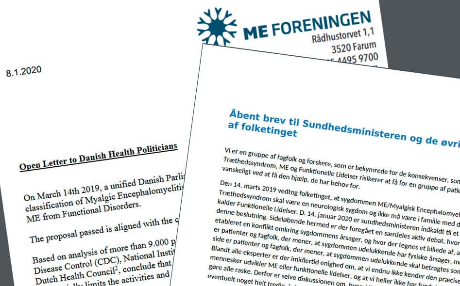 Før samrådet om ME modtog Sundheds- og Ældreudvalget hele to åbne breve med underskrifter fra danske læger. 