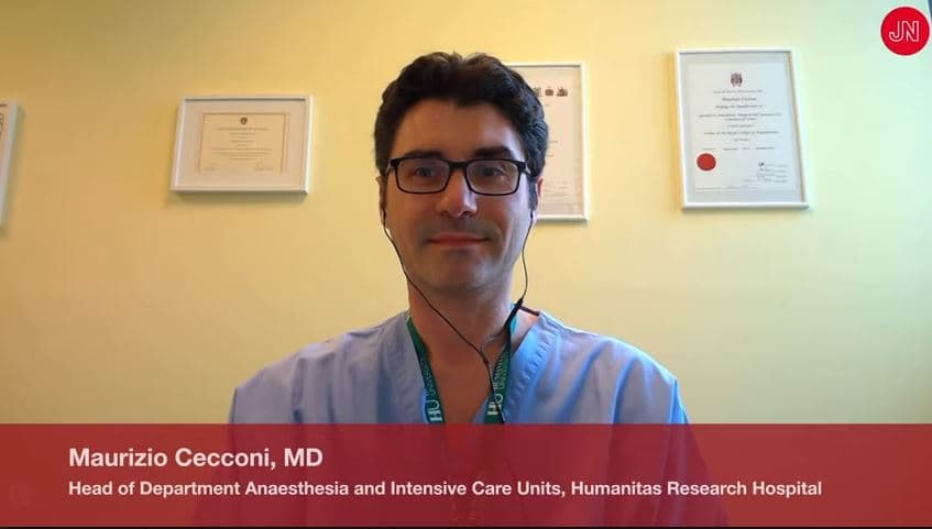 Skærmbillede fra JAMA-interview. 