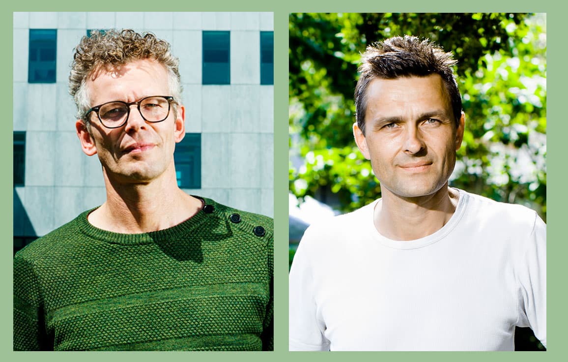 Jens Meldgaard Bruun (tv). Foto: Martin Dam Kristensen. Rasmus Køster-Rasmussen (th). Foto: Claus Boesen