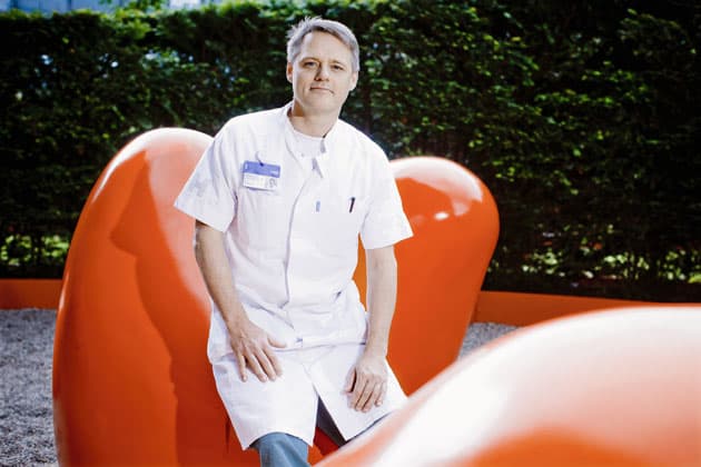 Professor Finn Gustafsson har været med til at samle det stærke team på Rigshospitalet. Foto: Claus Boesen.