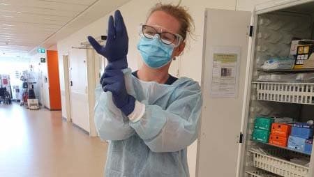 Gitte Anna Madsen, afdelingslæge, lungemediciner og fællestillidsrepræsentant for Yngre Læger. Foto: Privat