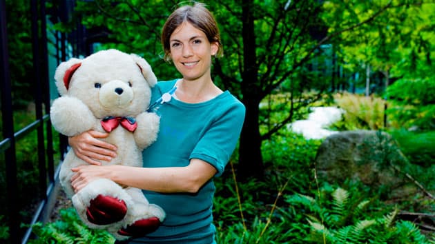 Sandra Meinich Juhl er 35 år og arbejder til daglig i en introstilling i anæstesiologi på Herlev Hospital. Foto: Claus Boesen.