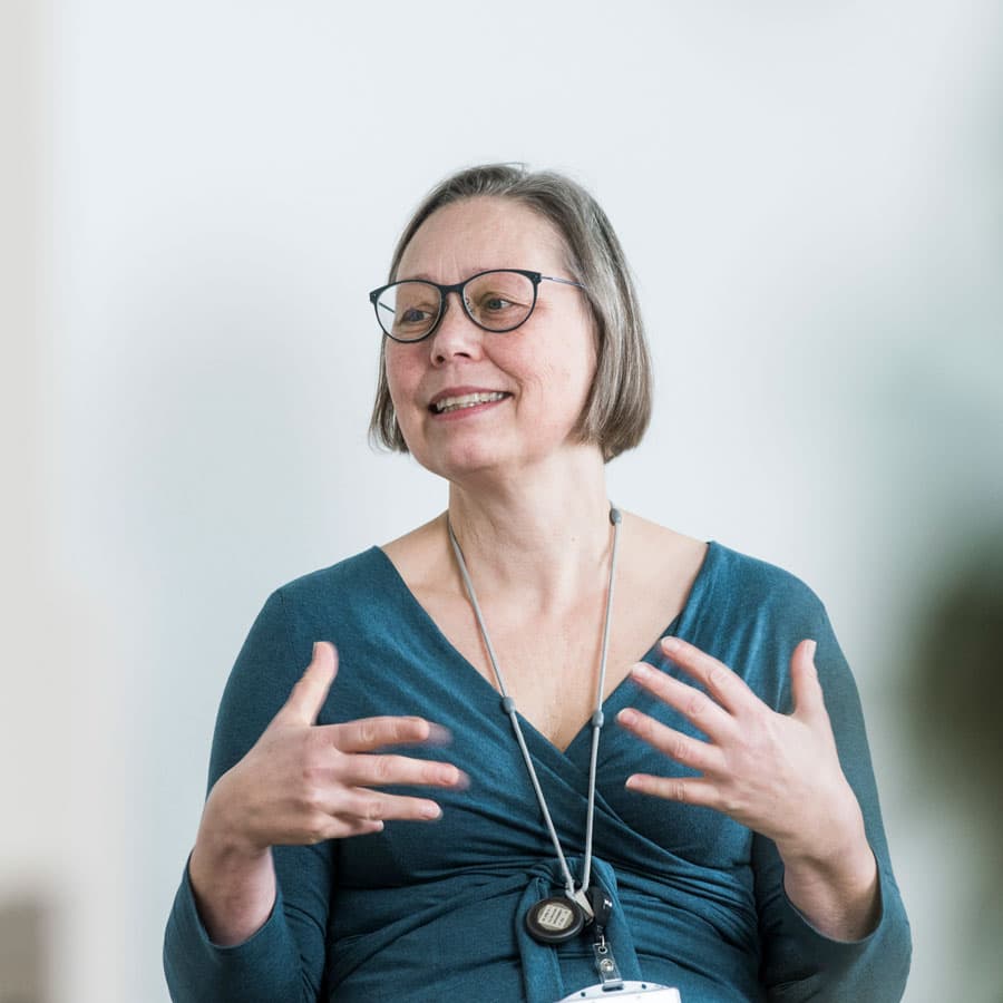 »For de psykisk sårbare patienter er det et godt hus«, siger overlæge Inger Christensen. 