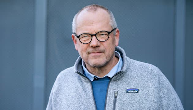 Jens Lundgren proklamerede i foråret 2021 selverklæret mediepause i rollen som folkeoplyser. Det holdt i godt 5 måneder, før delta­variantens huseren fik ham tilbage på scenen igen. Foto: Claus Bech.