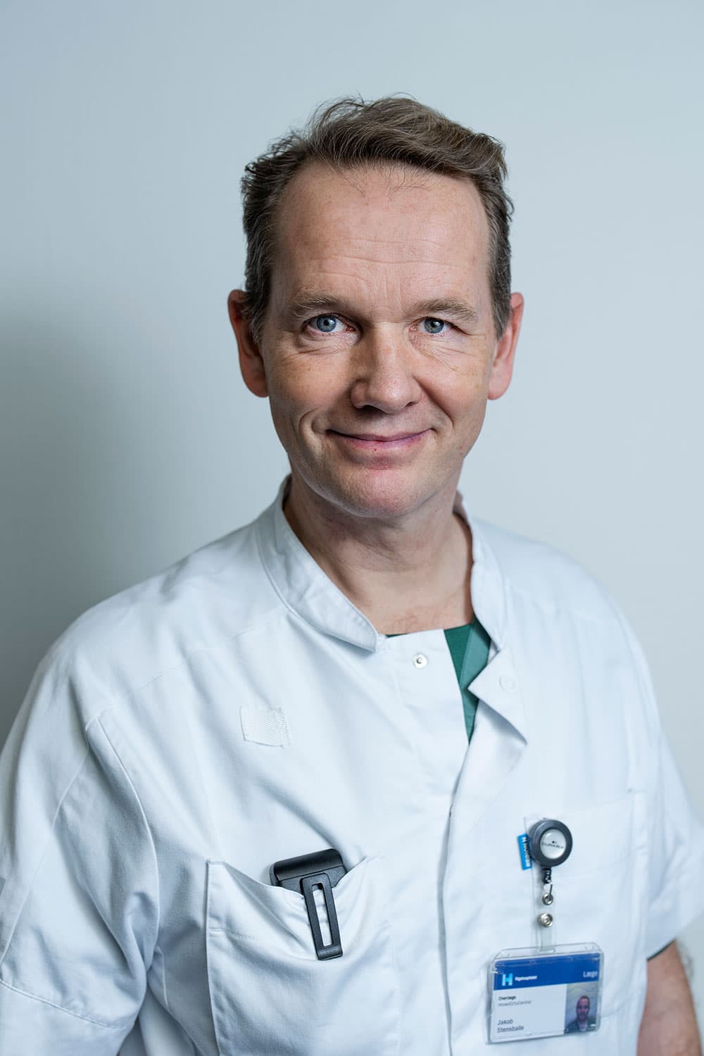 Rundt regnet én gang hvert år eller hvert andet år, oplever Jakob Stensballe, at en patient, som er Jehovas Vidne, afgår ved døden, fordi patienten ikke vil modtage blod. (Foto: Claus Bech)