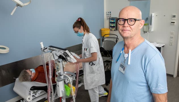 Formanden for DASEM, Henrik Ømark Petersen. Foto: Heidi Lundsgaard
