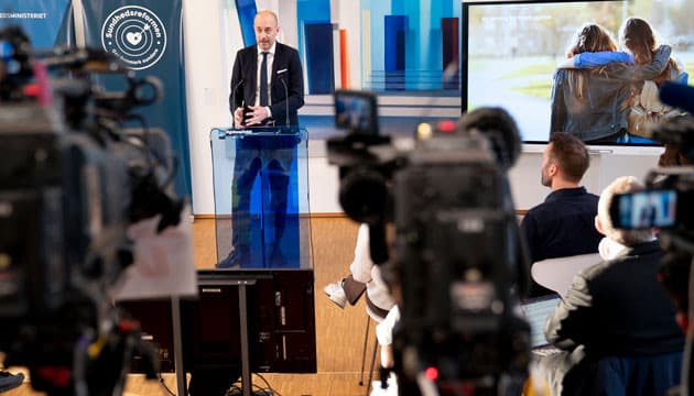 Torsdag fremlagde sundhedsminister Magnus Heunicke regeringens udspil til en sundhedsreform - og det får både ris og ros med på vejen fra organisationerne på området. Foto: Liselotte Sabroe/Ritzau Scanpix