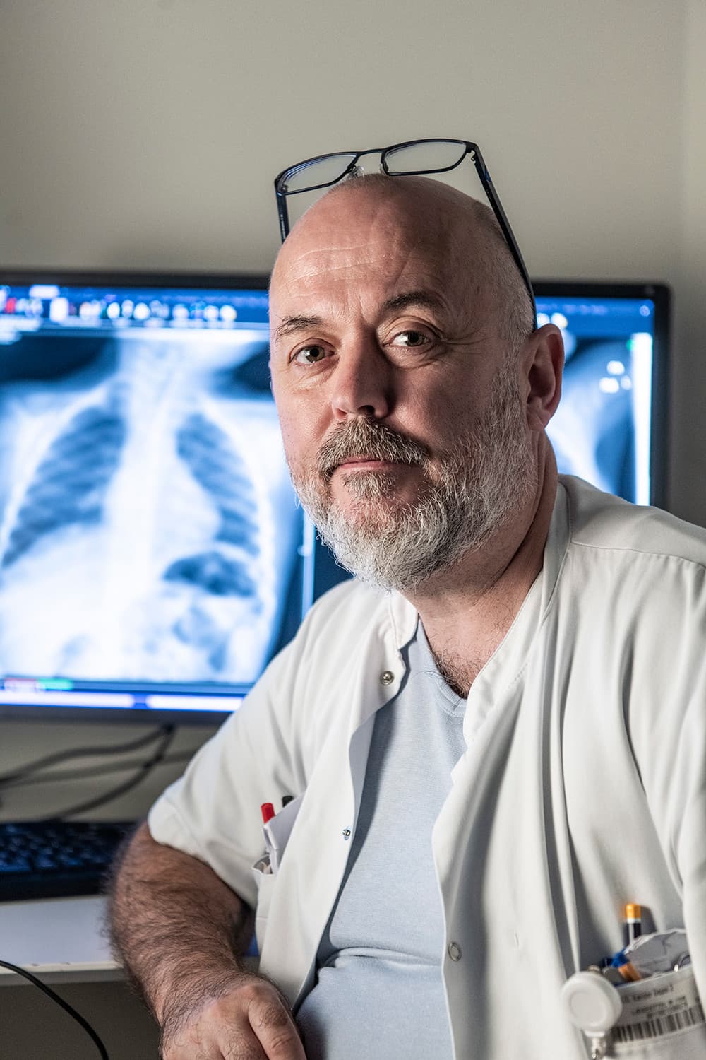 Erkendelsen af, at det var nødvendigt at skifte speciale, var hård og træls, men det handler om at kunne se sig selv i øjnene, siger Nikolaj Friis Hansen. (foto: Palle Peter Skov)