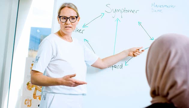Laura Rindom Krogsgaard HU-læge i gastroenterologi og hepatologi på Nordsjællands Hospital. Foto: Claus Boesen.