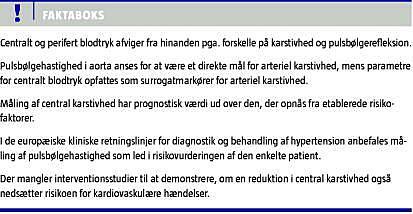 Brakialt versus blodtryk og karstivhed | Ugeskriftet.dk
