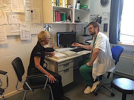 Information om forholdsregler ved væskemangel er vigtig forud for behandling med dabigatranetexilat. 