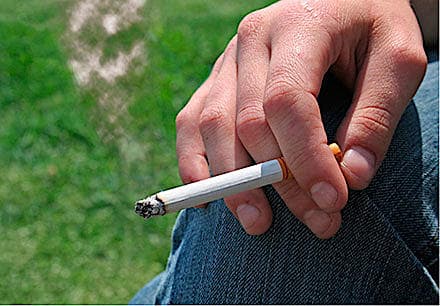 Tobaksrygning er en kilde til kulilte.