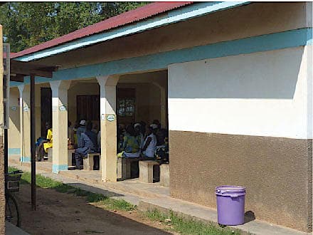 Hiv-klinik i byen Koboko i det nordvestlige Uganda.