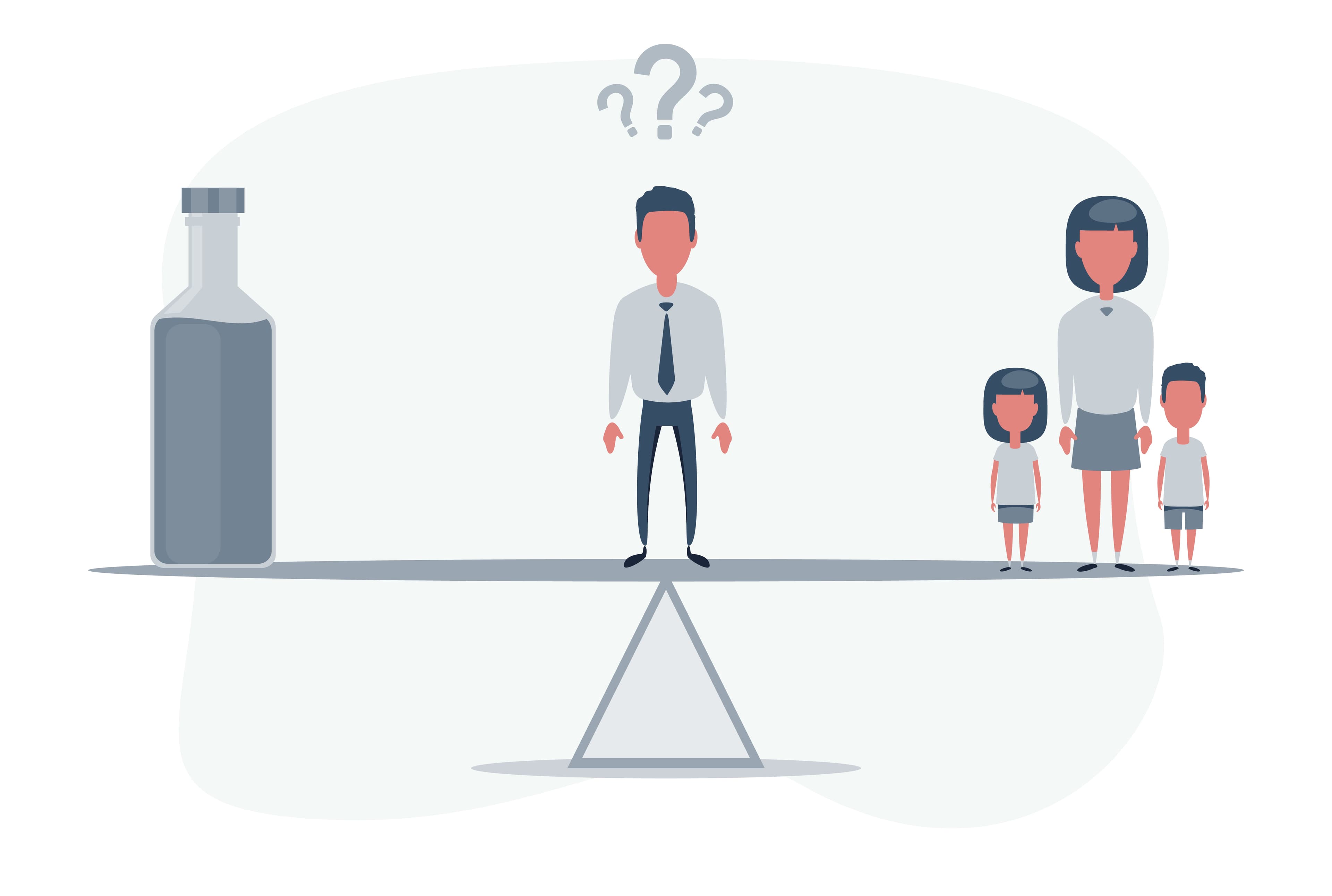 Alkoholbehandling – en balance.