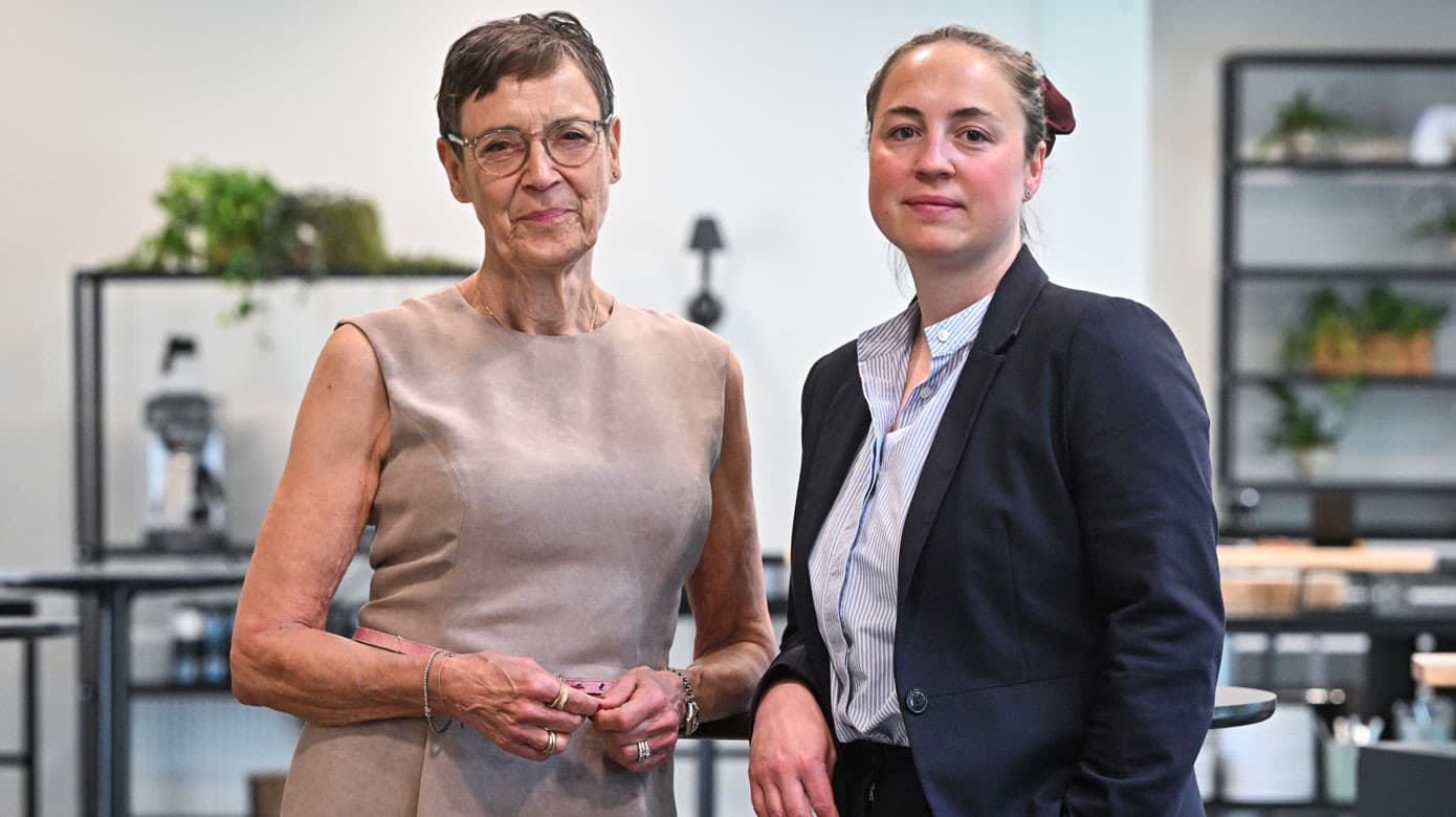 Susanne Wammen og Wendy Sophie Schou