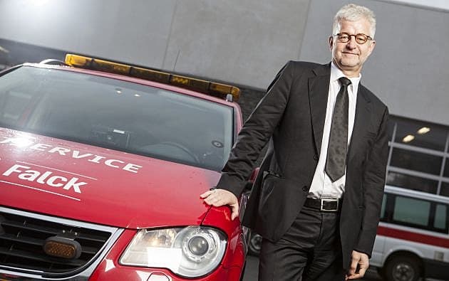 Allan Søgaard Larsen er koncernchef for Falck.