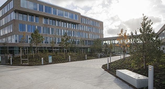 Lars Søndergårds seneste arbejdsplads: Det nye psykiatrisygehus i Slagelse.