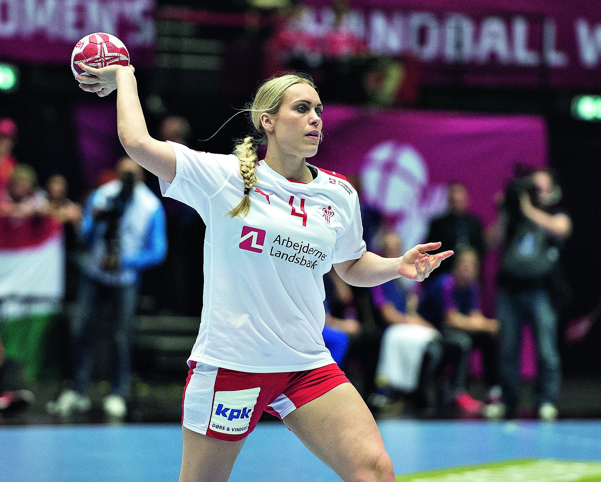 43 landskampe og 54 mål. Nr. 4 til EM i Göteborg 2016. Foto: Scanpix/Henning Bagger