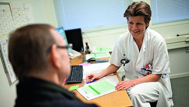 Camilla Rathcke er formand for Yngre Læger. Foto: Lars Just