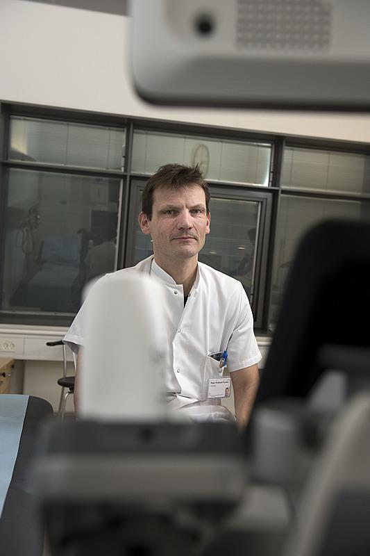 Peter Holland-Fischer, overlæge, Gastroenterologisk Afdeling, Aalborg Universitetshospital. Foto: Michael Bo Rasmussen.