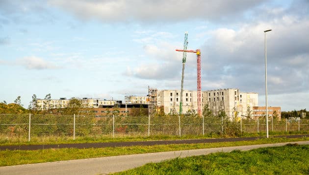 Regionshospitalet Gødstrup er klar til at modtage de første patienter i sensommeren 2020. Foto: Jesper Balleby.