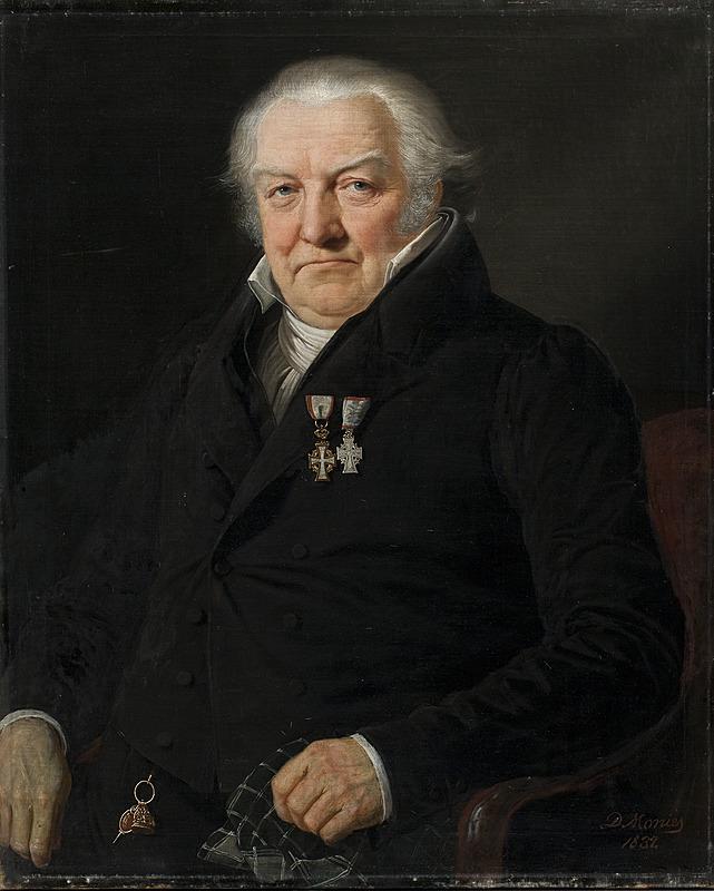 David Monies (1812-1894), Professor, dr. med. J.D. Herholdt, 1832 Foto: Statens Museum for Kunst