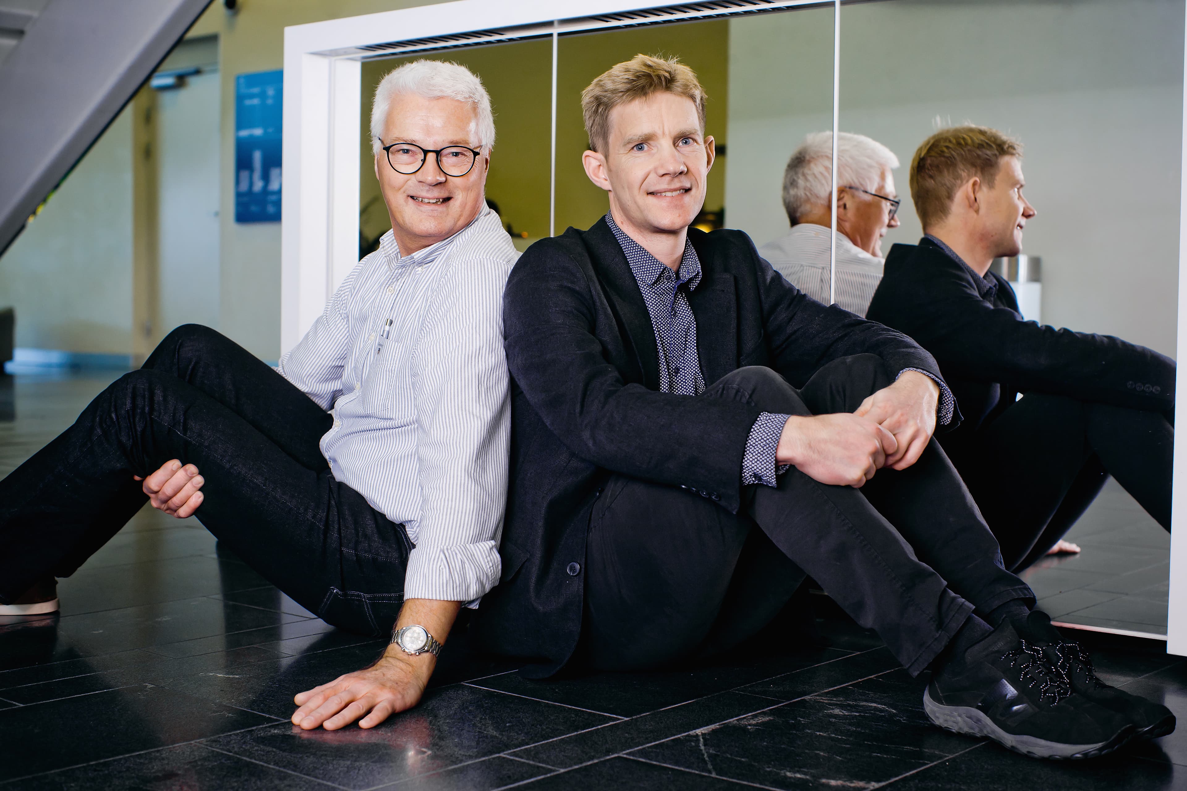 Hasse Kristensen og Joachim Nørmark opfordrer til at lægge alle fordomme og forbehold på hylden. Foto: Claus Boesen