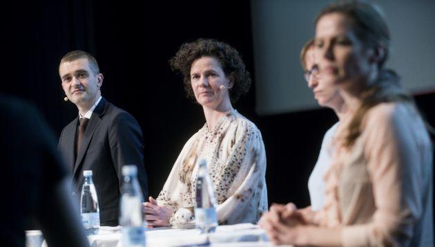 Ved Lægemødet 2018 blev Andreas Rudkjøbing som siddende formand genvalgt uden modkandidater. Foto: Peter Palle Skov 