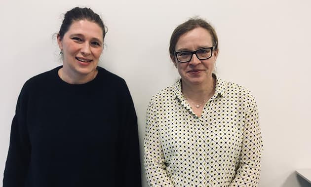 Hanna Mortensen og Dorte Meldgaard