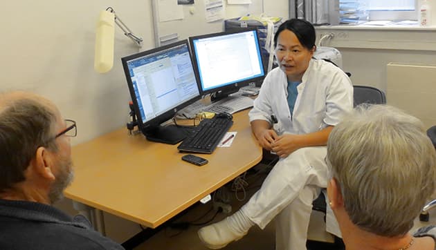 Reservelæge Tanja Cruusberg Weble Foto: Privat