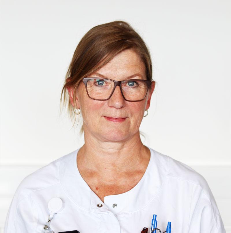 Sygeplejerske Lene Møller Larsen. foto: Claus Boesen
