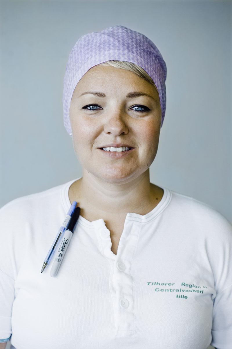 Operationssygeplejerske Julie Kofoed Olsen. Foto: Claus Boesen