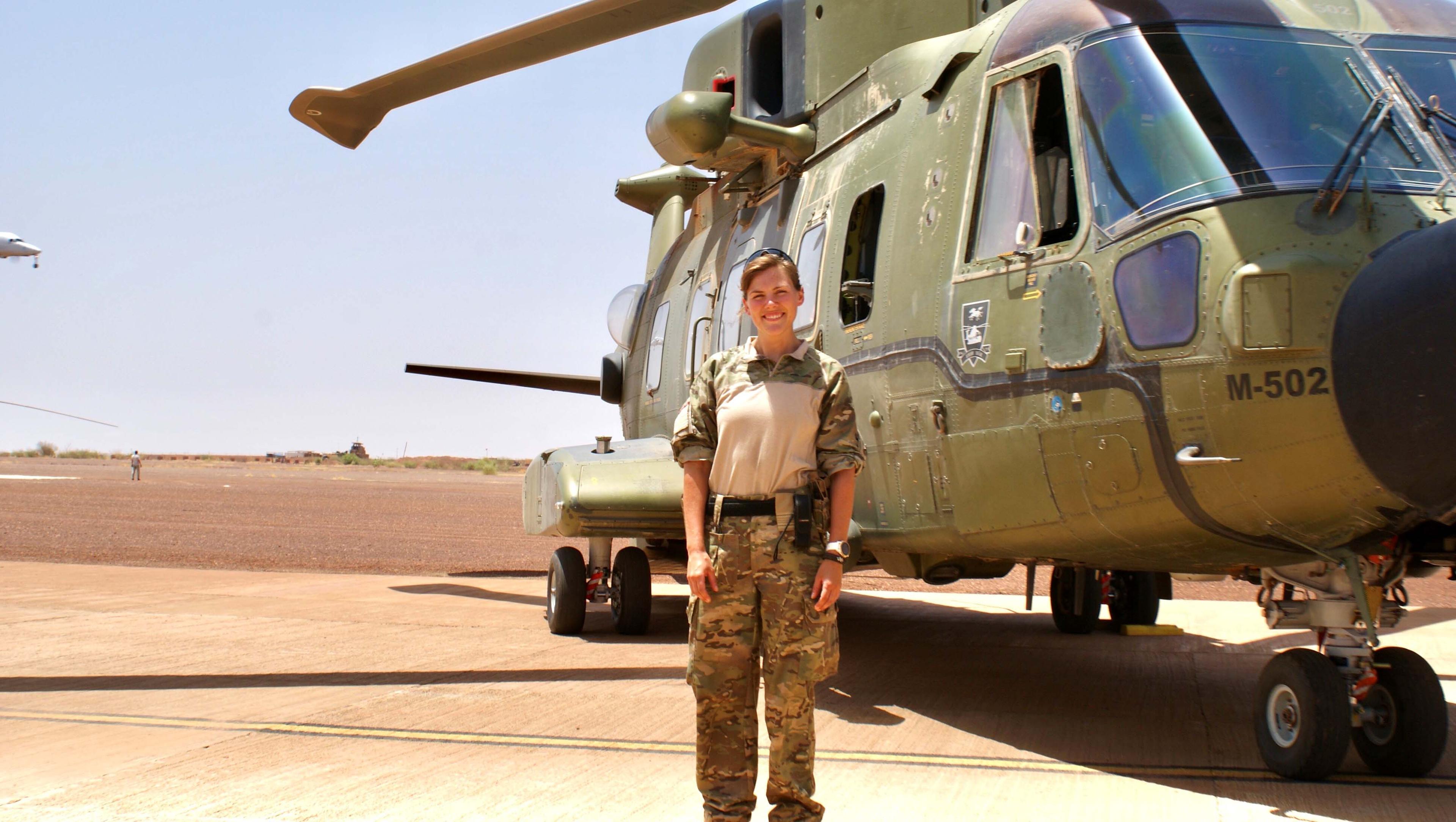 Folketinget vedtog i 2019 at Danmark skulle yde helikopterbidrag til den fransk-ledede militære indsats i Sahel-regionen. Privatfoto.