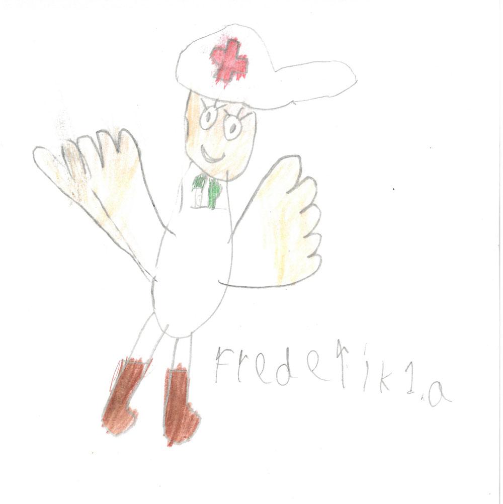 Illustration: Frederik, 7 år