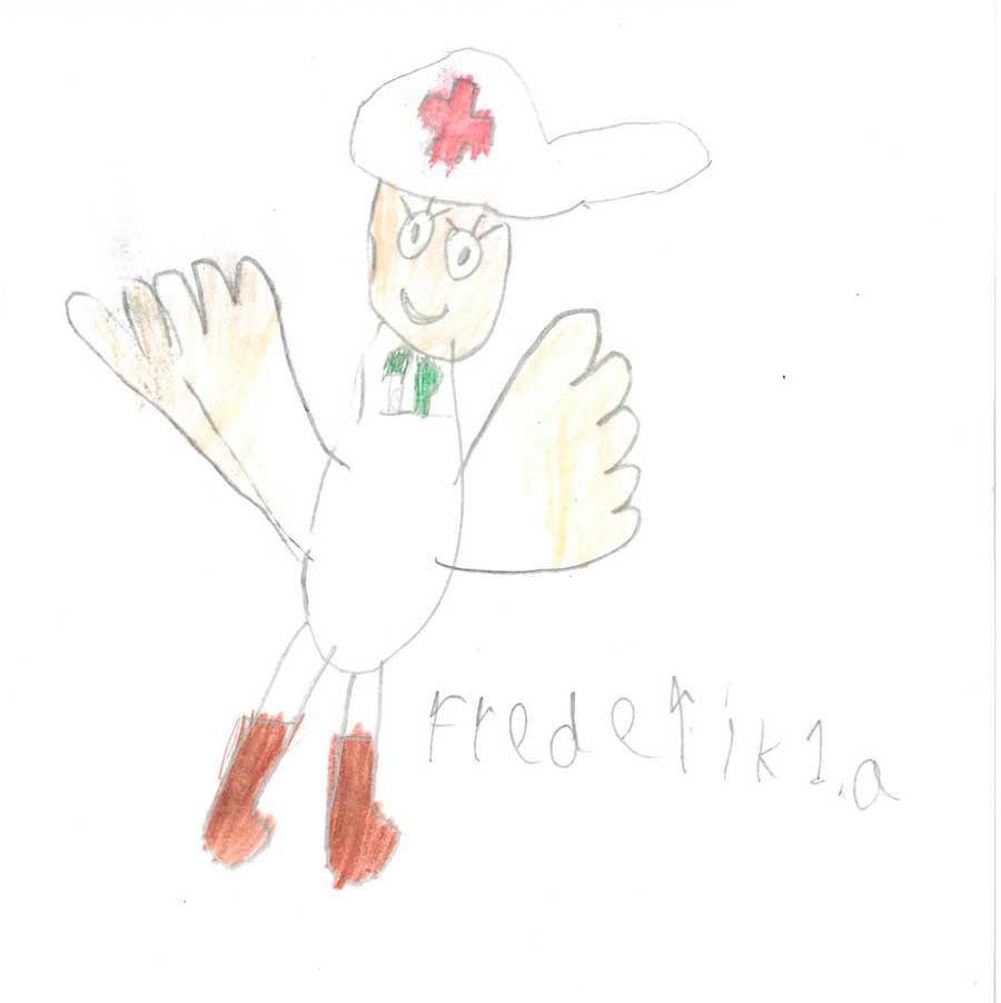 Tegning: Frederik