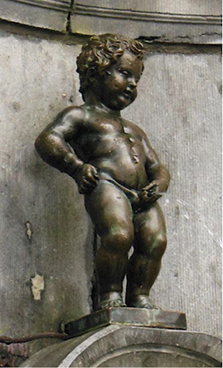 Manneken Pis – diuretika øger saltudskillelsen.