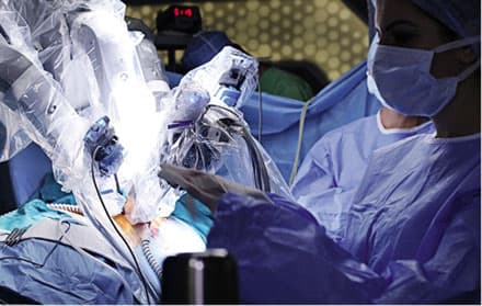 Robotkirurgi ved radikal prostatektomi. Bigstock