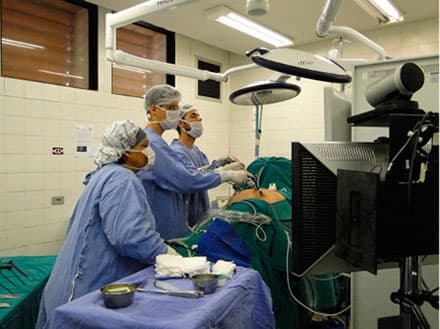 Laparoskopi er i dag den mest udbredte operationsmetode for appendicitis.