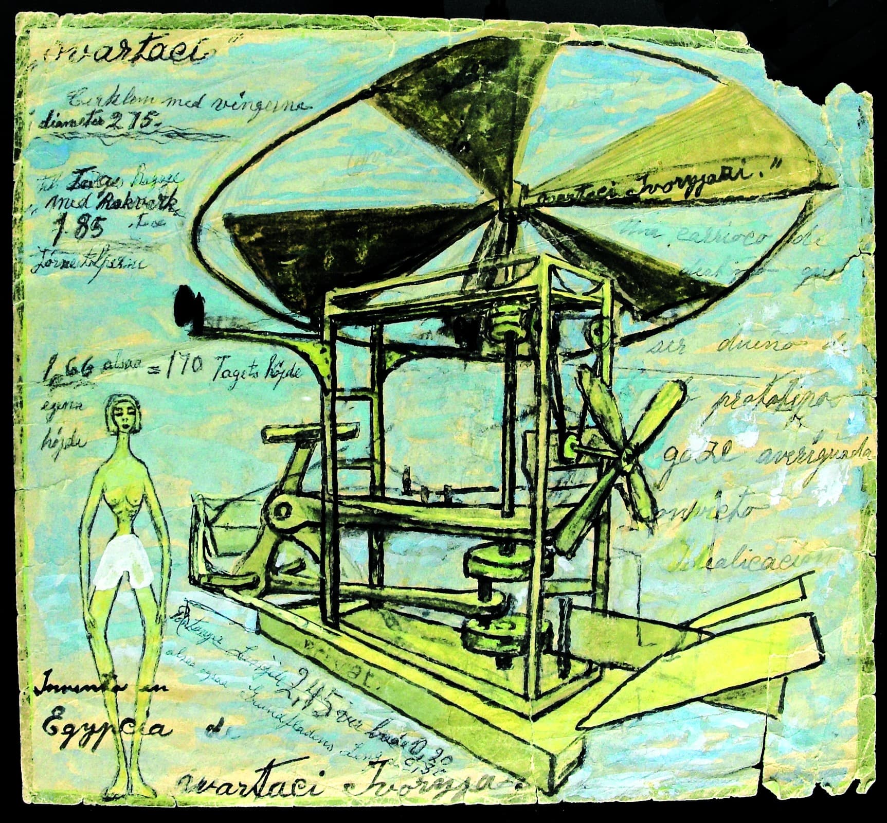Ovartacis værker kan ses på Museum Ovataci i Aarhus og på www.ovartaci.dk