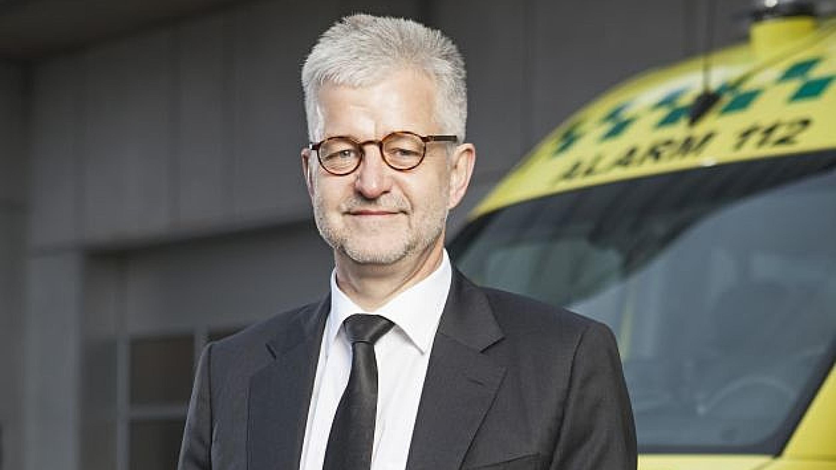 Allan Søgaard Larsen er koncernchef for Falck.