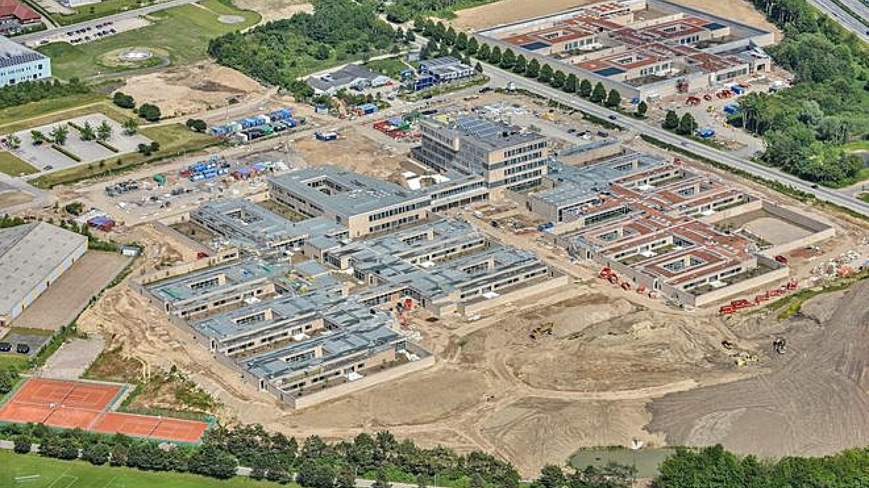 Luftfoto fra juni 2015 Foto: www.regionsjaelland.dk