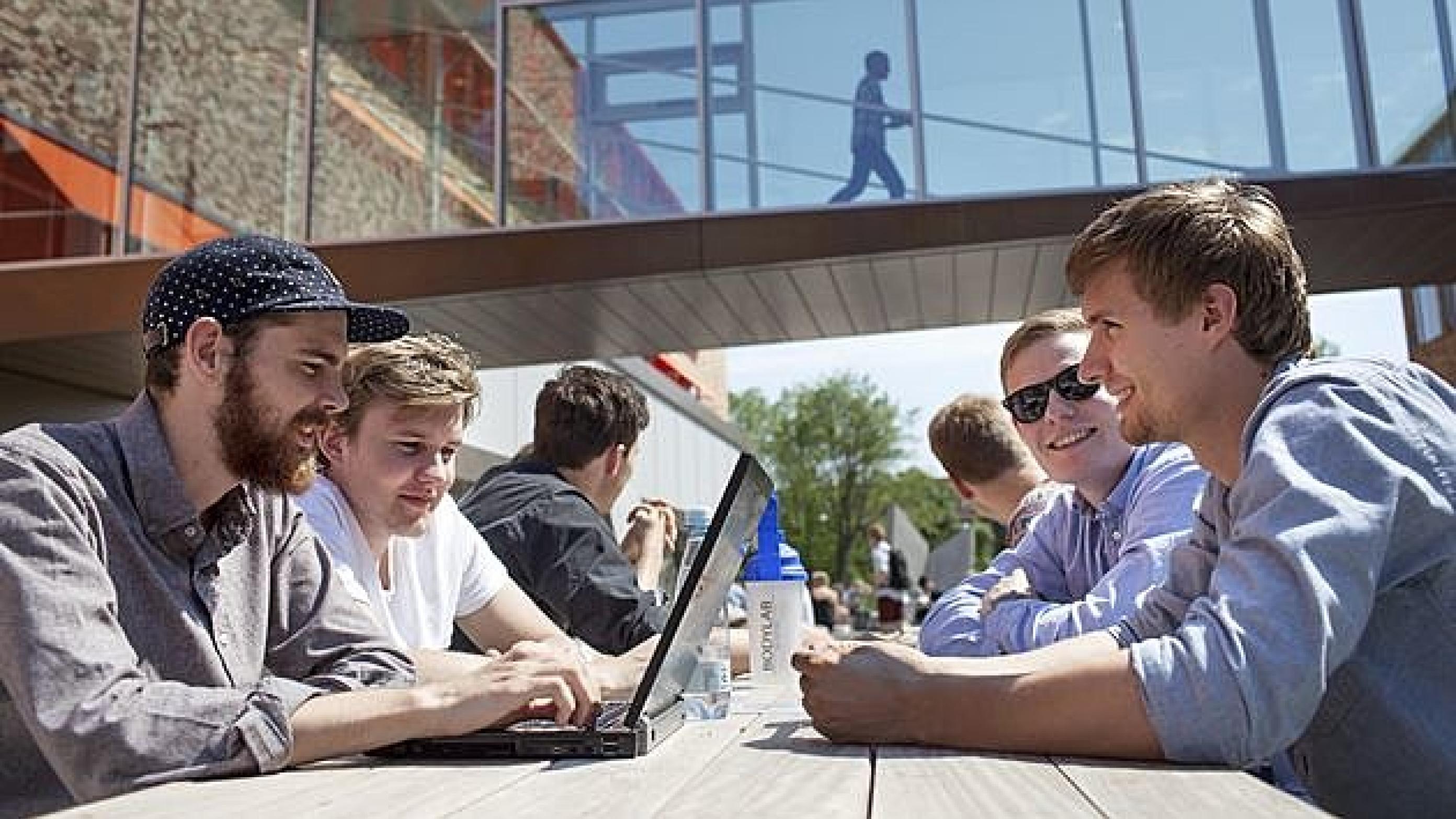 Studerende ved Aarhus Universitet Foto: Lars Kruse / AU Kommunikation