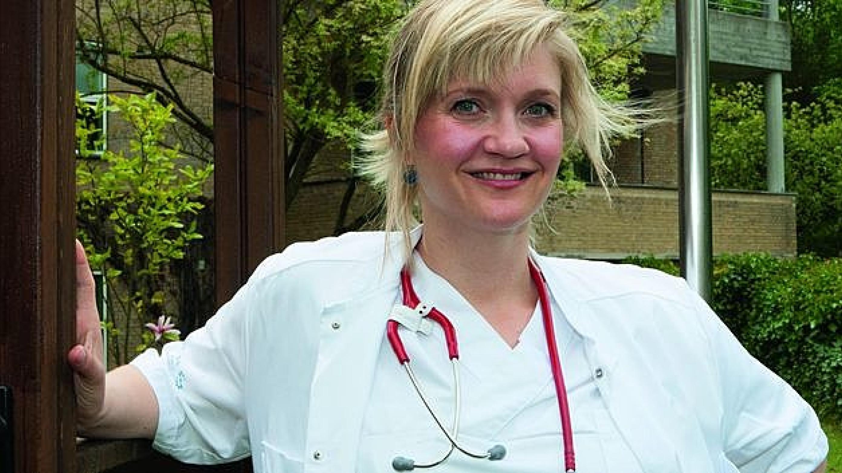 Katrine Staudt Jeppesen er læge på børneafdelingen på Holbæk Sygehus.