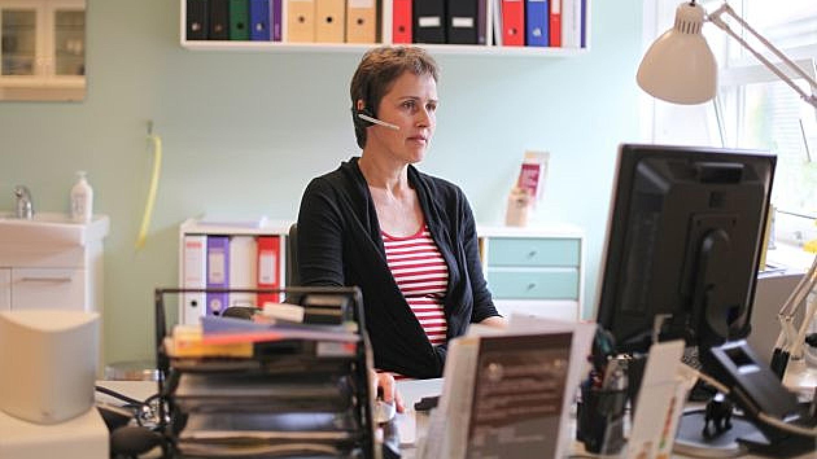 Karin Zimmer er praktiserende læge i Hørsholm og fandt på ideen med henvisning til egen læge. Foto: Anne Mortensen 