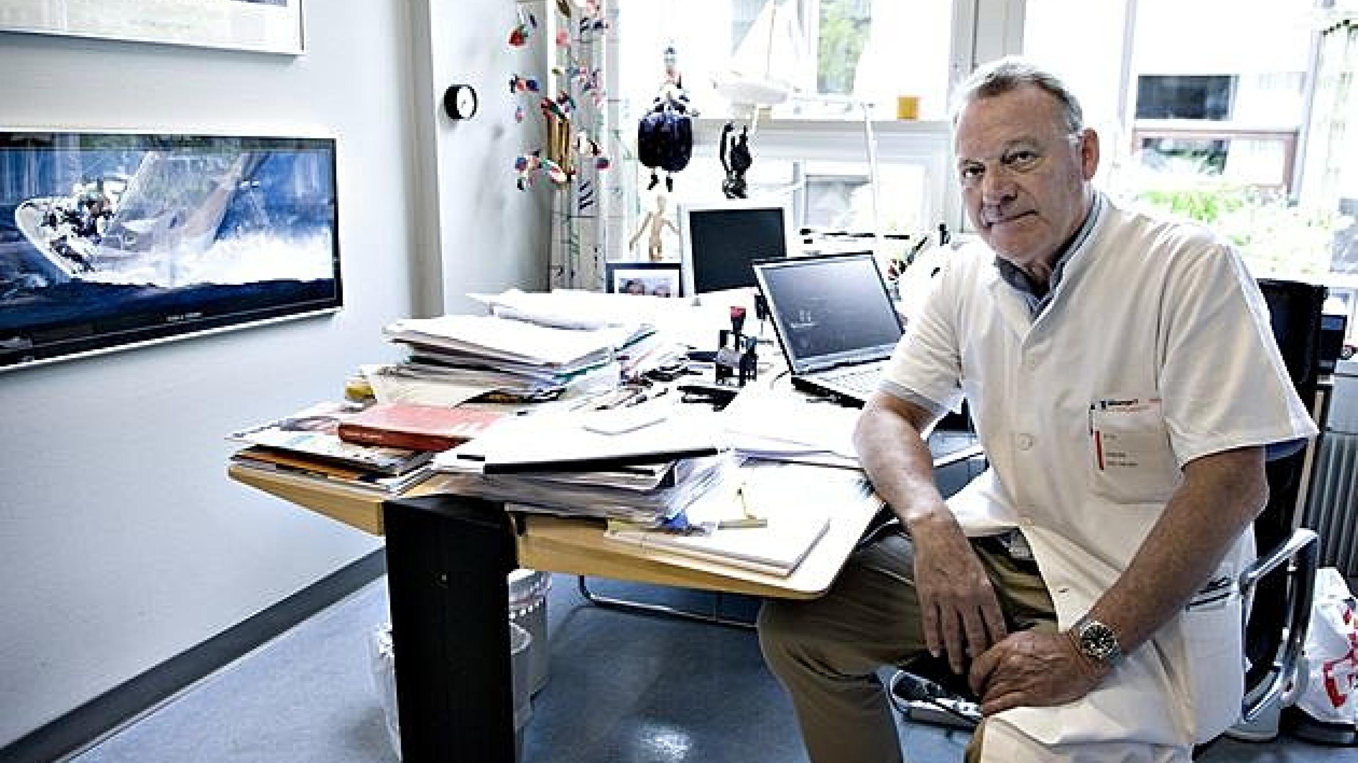 Professor og overlæge Sten Madsbad, Hvidovre Hospital. Foto: Søren Osgood.